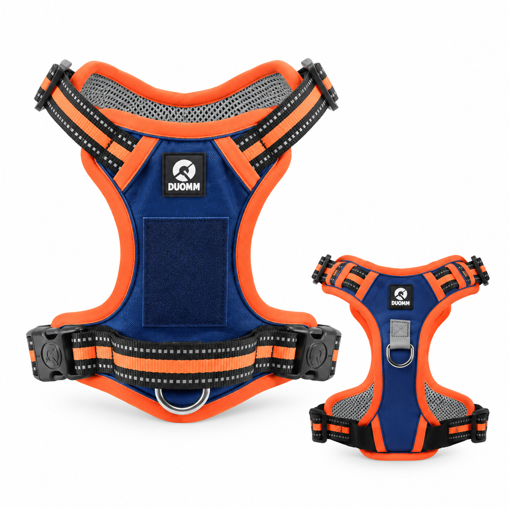 SafeStride – Escape-Resistant Reflective Dog Harness