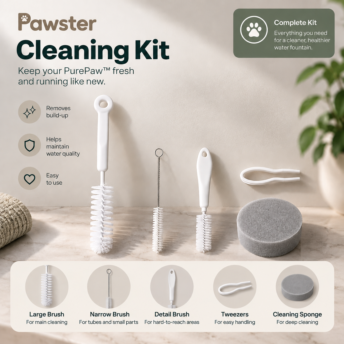 PurePaw™ Cleaning Kit