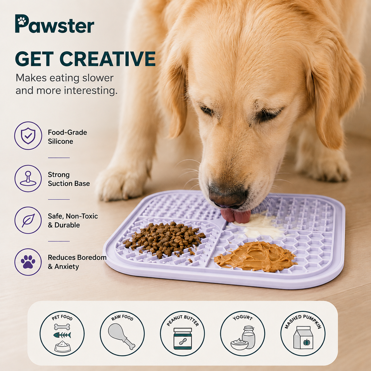 CalmPaw™ Interactive Lick Mat