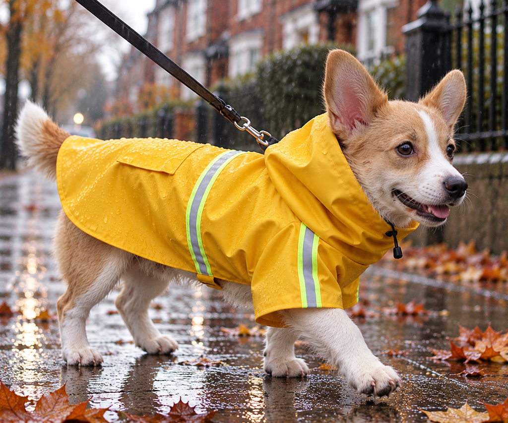 RainReady — Reflective Dog Raincoat