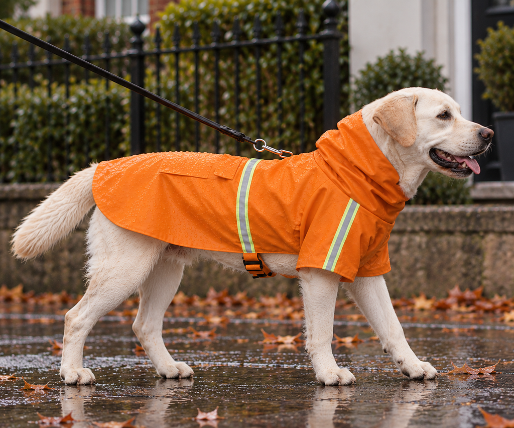 RainReady — Reflective Dog Raincoat