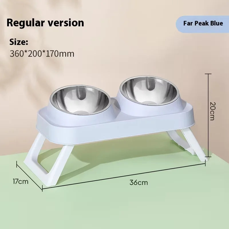 Foldable Elevated Pet Bowls