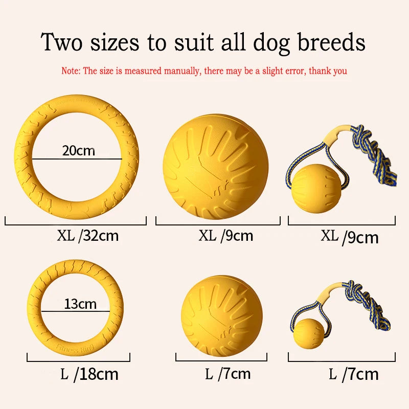 4-Piece Interactive Dog Toy Set
