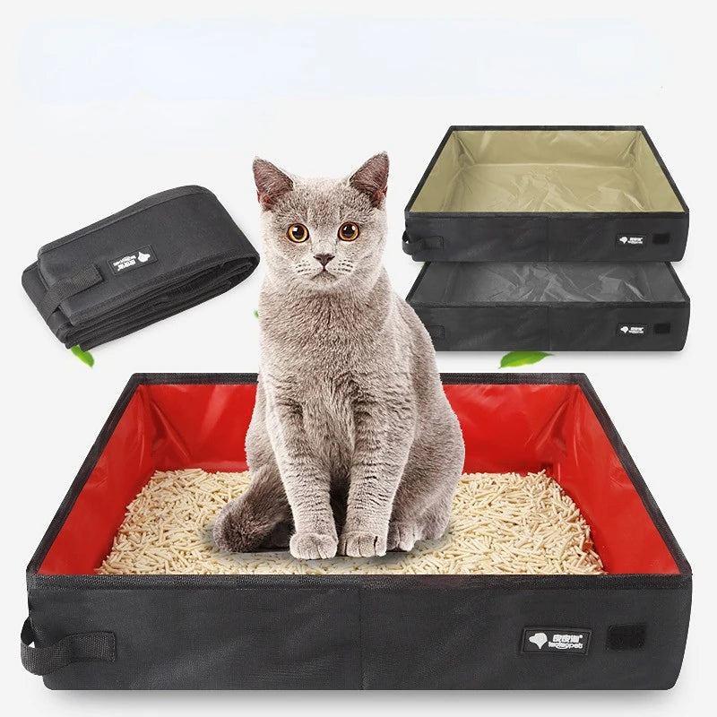 Portable Foldable Dog Litter Tray