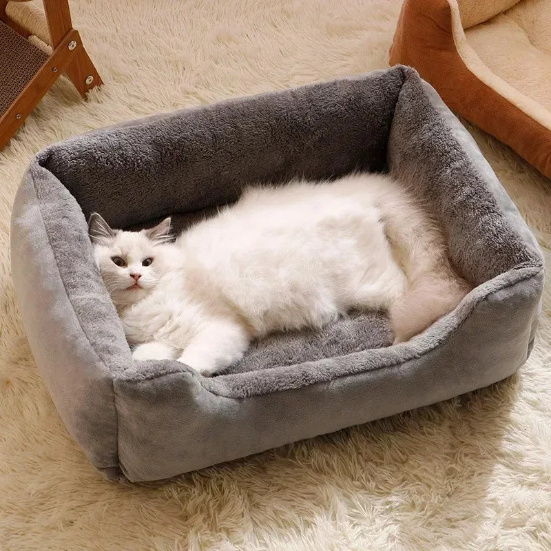Premium Plush Bed for Cats & Dogs
