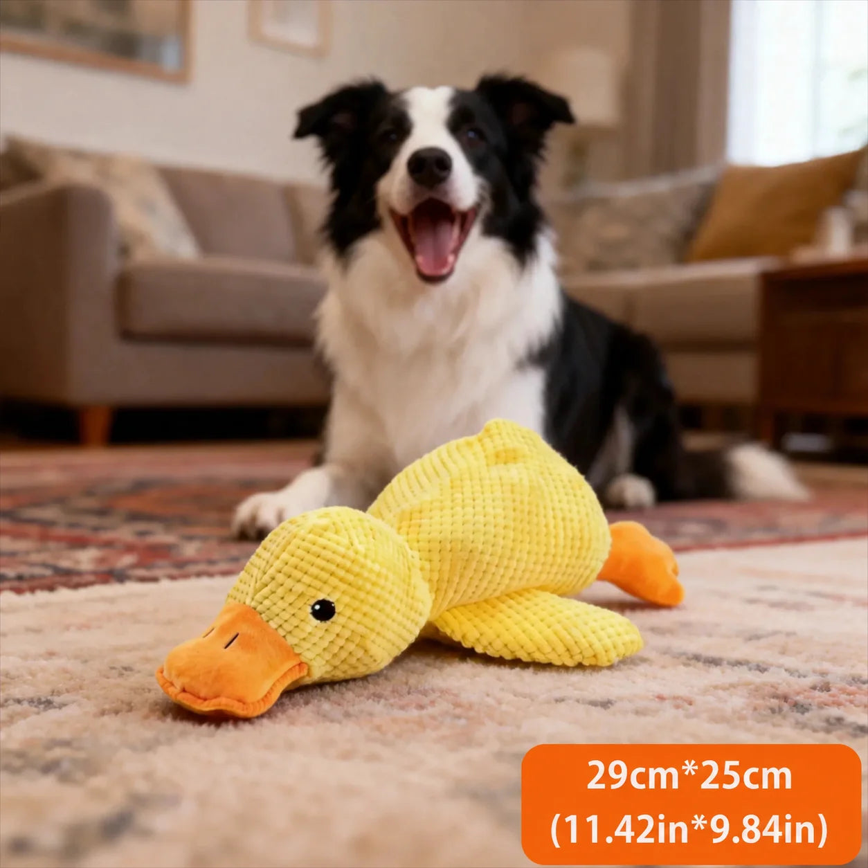 Interactive Plush Duck Toy for Dogs