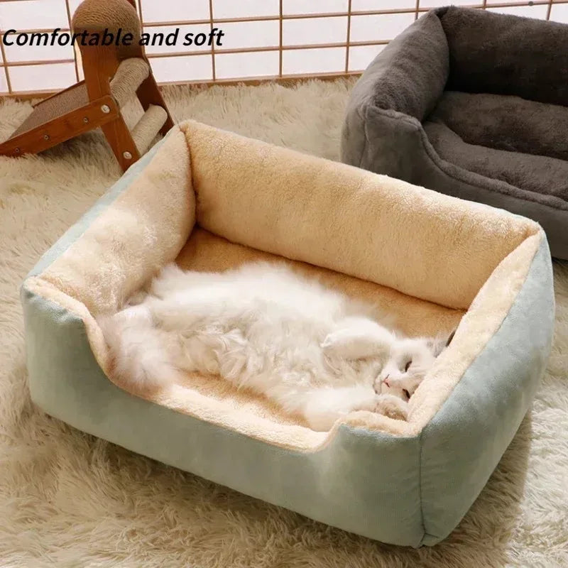 Premium Plush Bed for Cats & Dogs