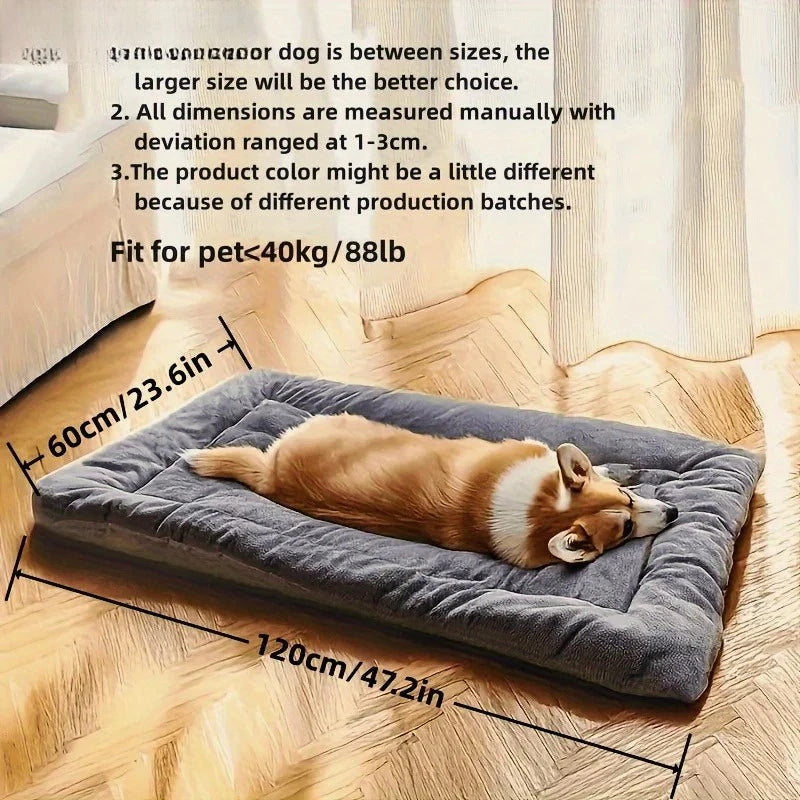 Large Plush Dog & Cat Bed Sofa