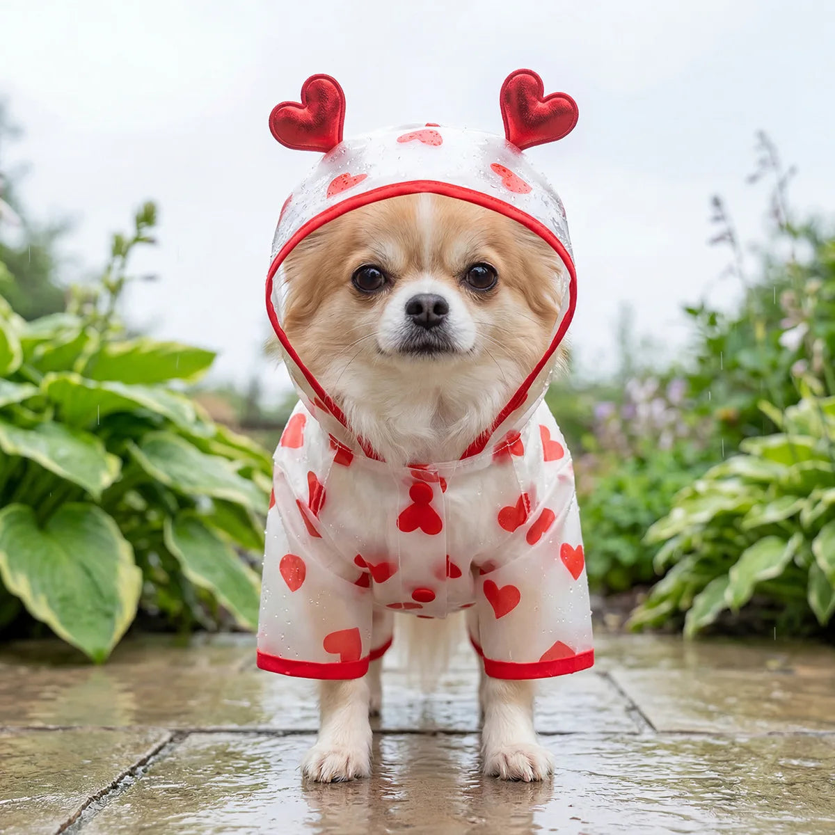 Waterproof Dog Raincoat with Hood