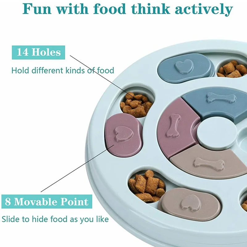Interactive Dog Toy with Food Dispenser