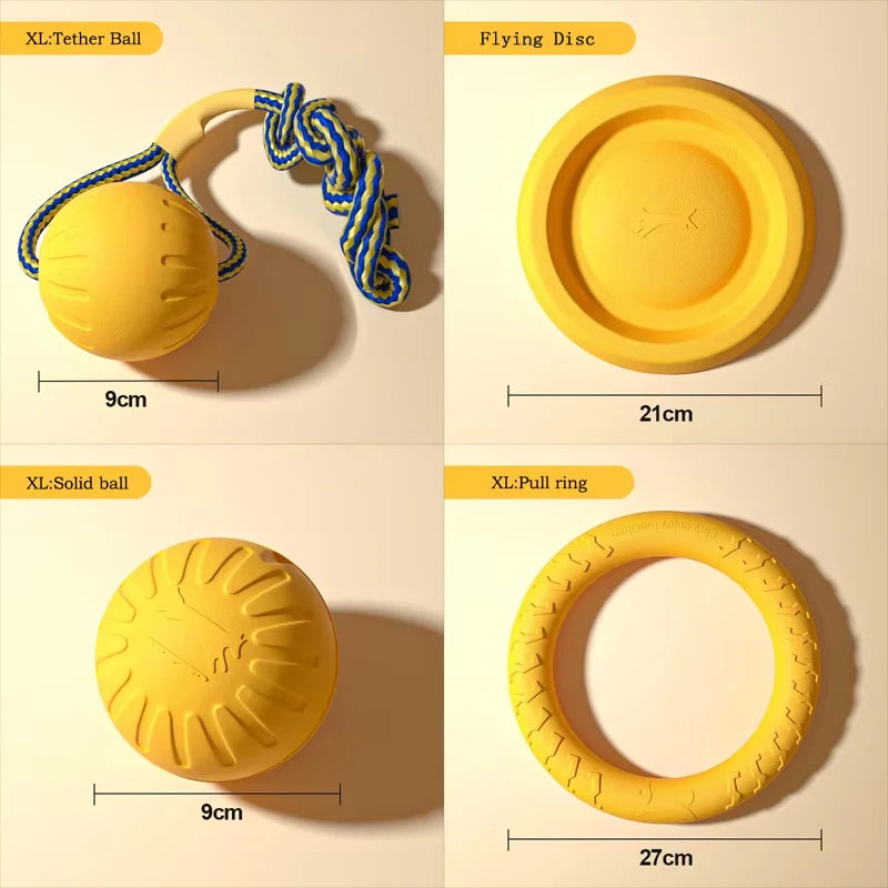 4-Piece Interactive Dog Toy Set