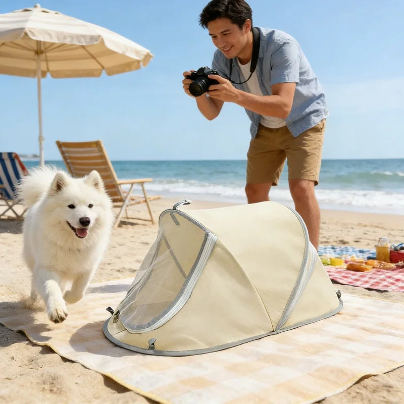 Foldable & Portable Dog Tent