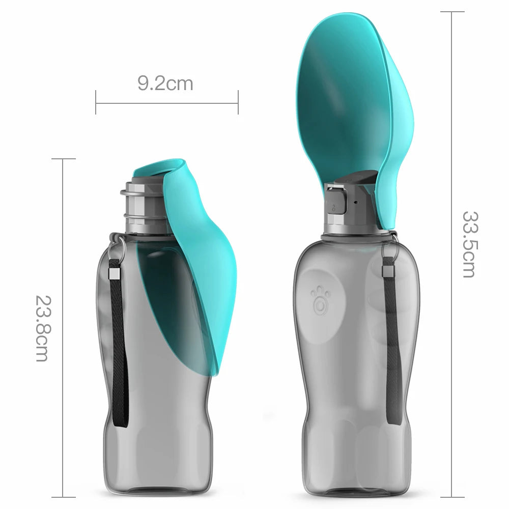 Portable Pet Water Bottle & Food Container