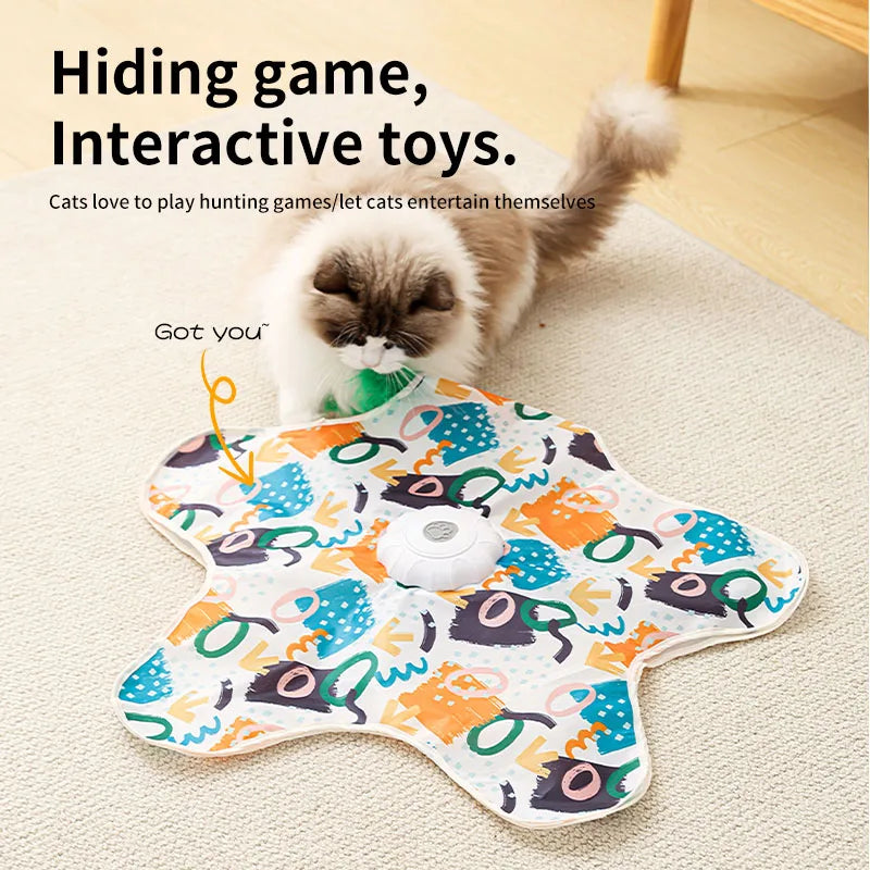 Interactive Motorised Cat Toy