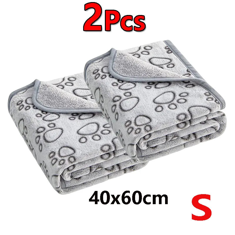 2-Pack Pet Blankets for Dogs & Cats
