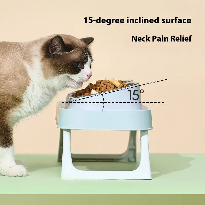 Foldable Elevated Pet Bowls