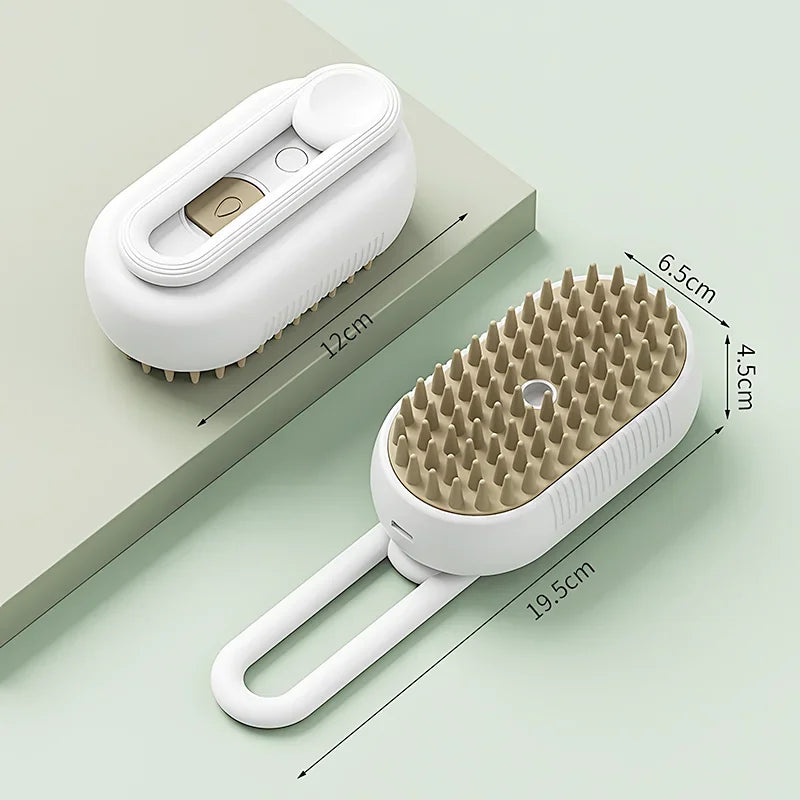 Steam Pet Hair Removal Brush