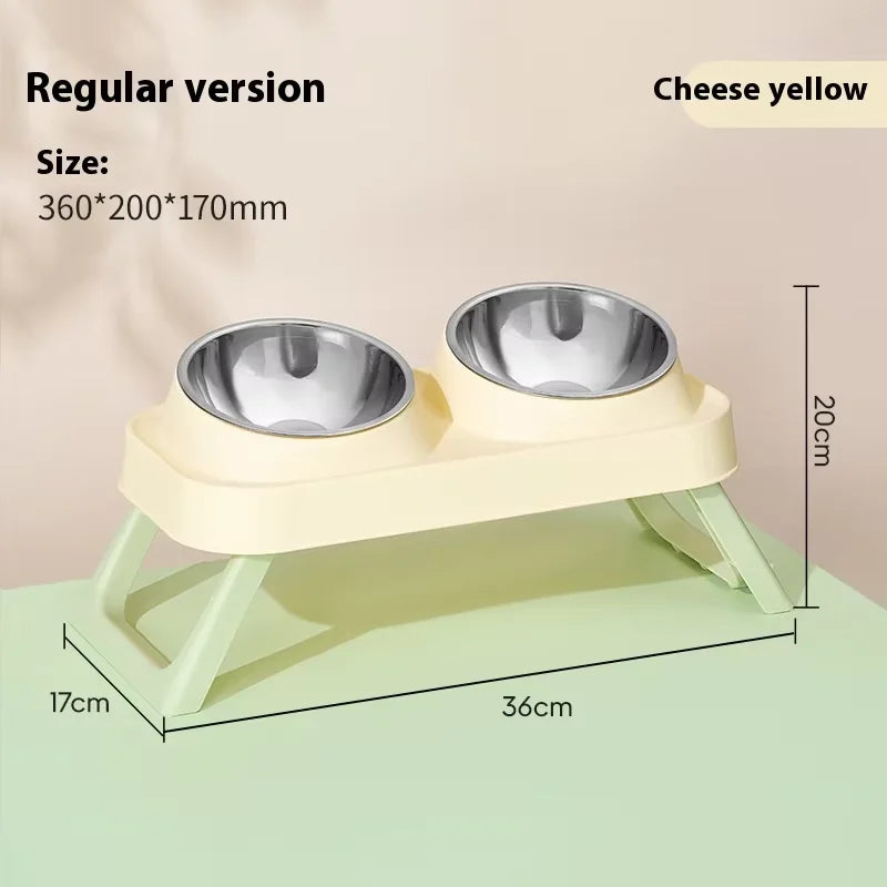 Foldable Elevated Pet Bowls