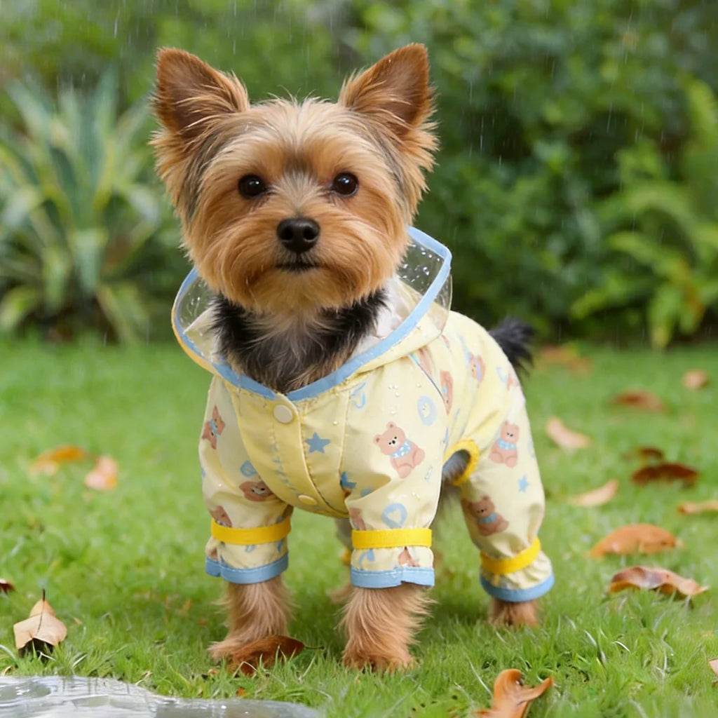 Waterproof Dog Raincoat with Hood