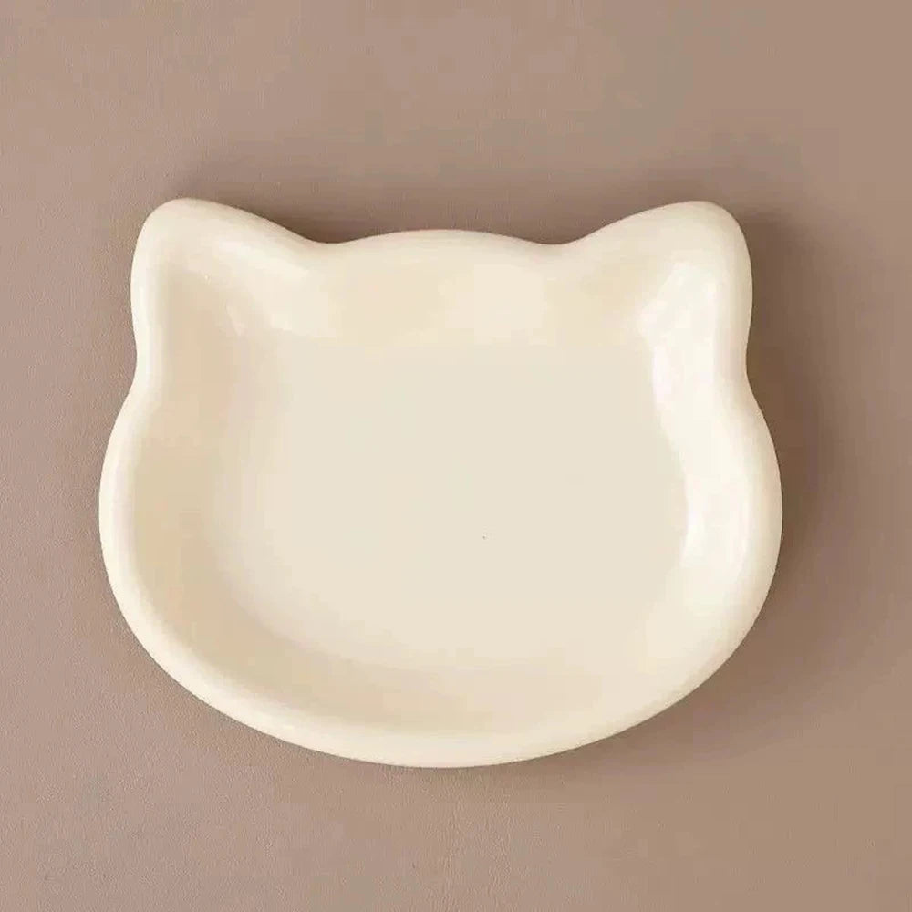 Cat-Shaped Pet Bowl