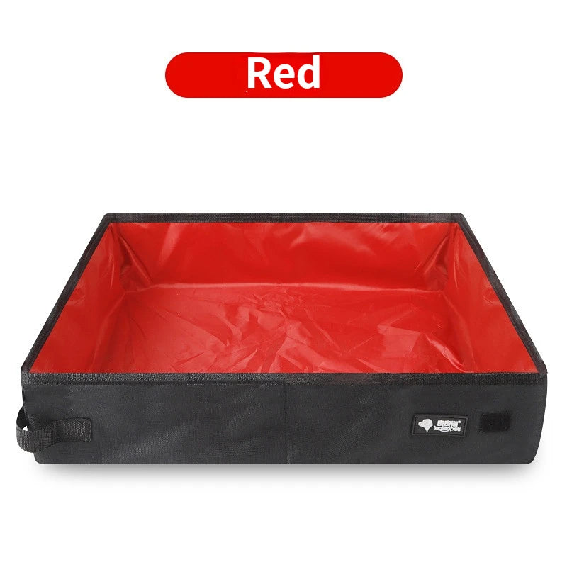 Portable Foldable Dog Litter Tray