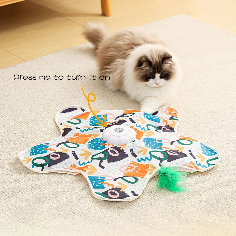 Interactive Motorised Cat Toy