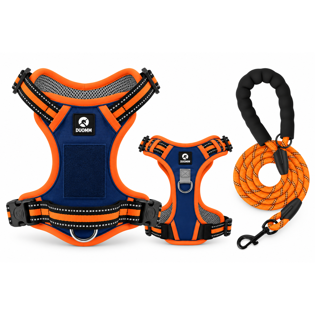 SafeStride – Escape-Resistant Reflective Dog Harness