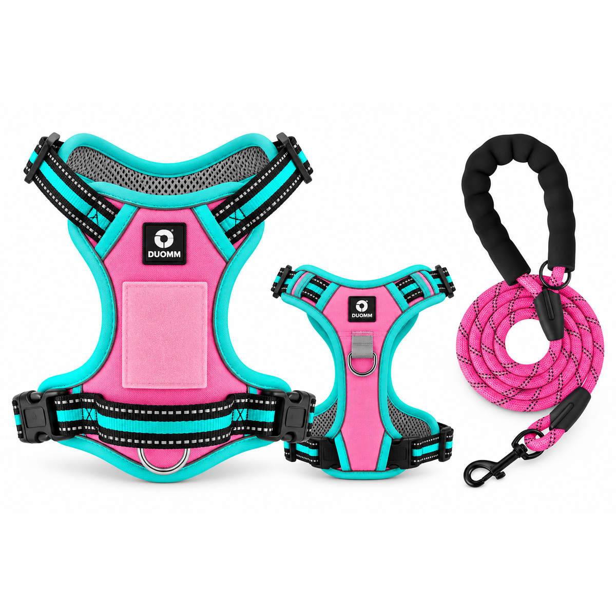 SafeStride – Escape-Resistant Reflective Dog Harness
