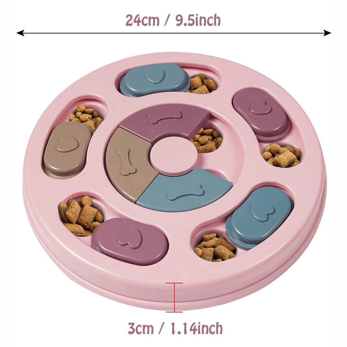 Interactive Dog Toy with Food Dispenser