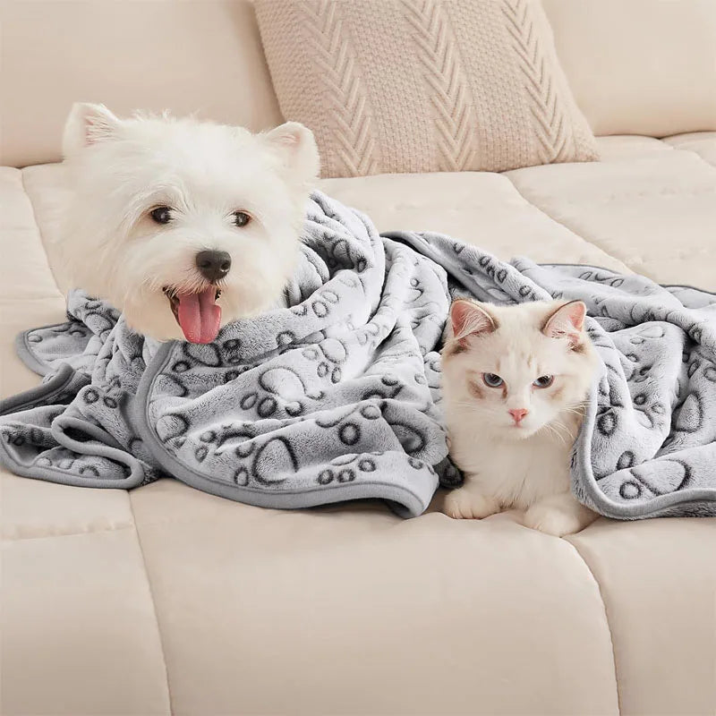 2-Pack Pet Blankets for Dogs & Cats