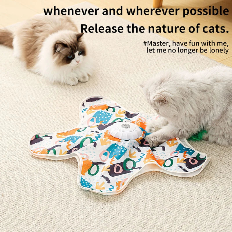 Interactive Motorised Cat Toy