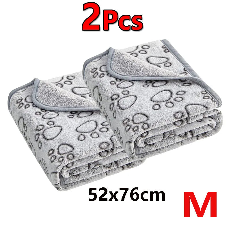 2-Pack Pet Blankets for Dogs & Cats