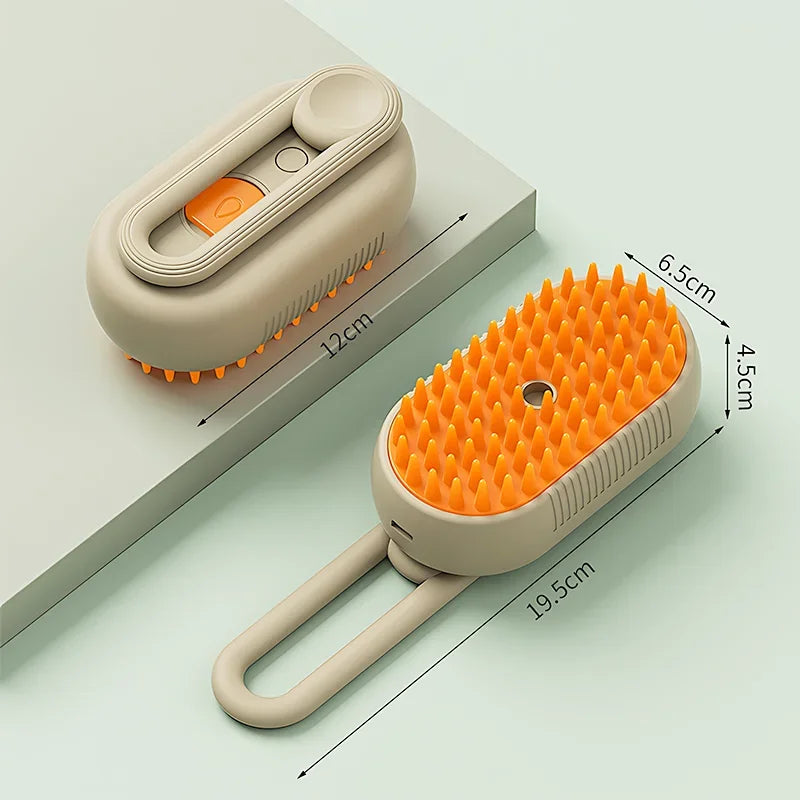 Steam Pet Hair Removal Brush