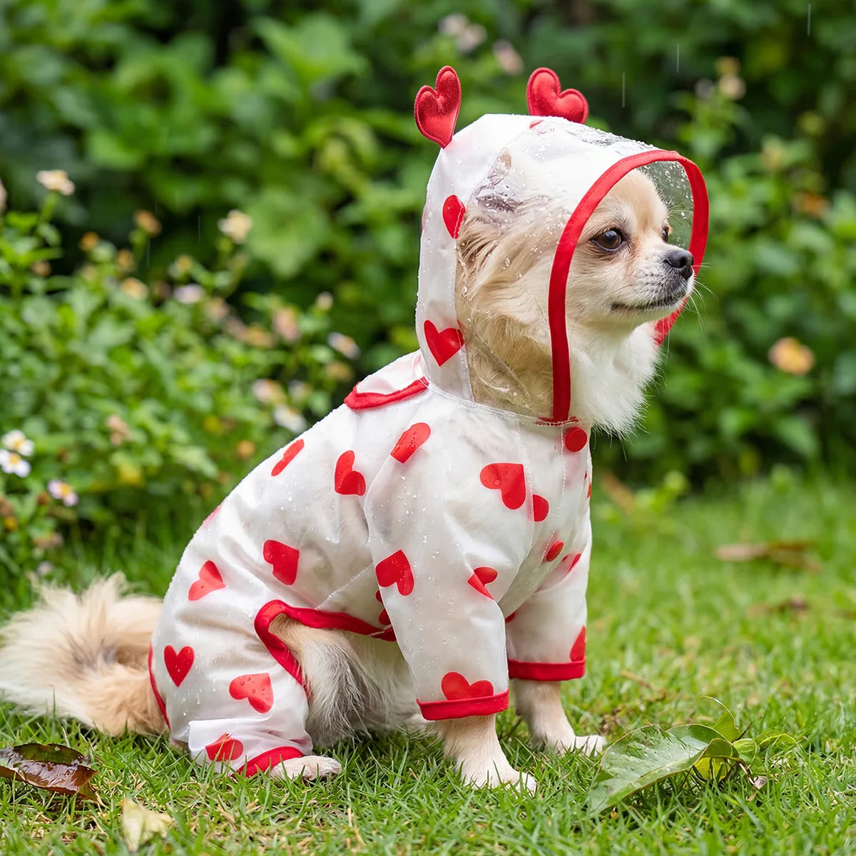 Waterproof Dog Raincoat with Hood
