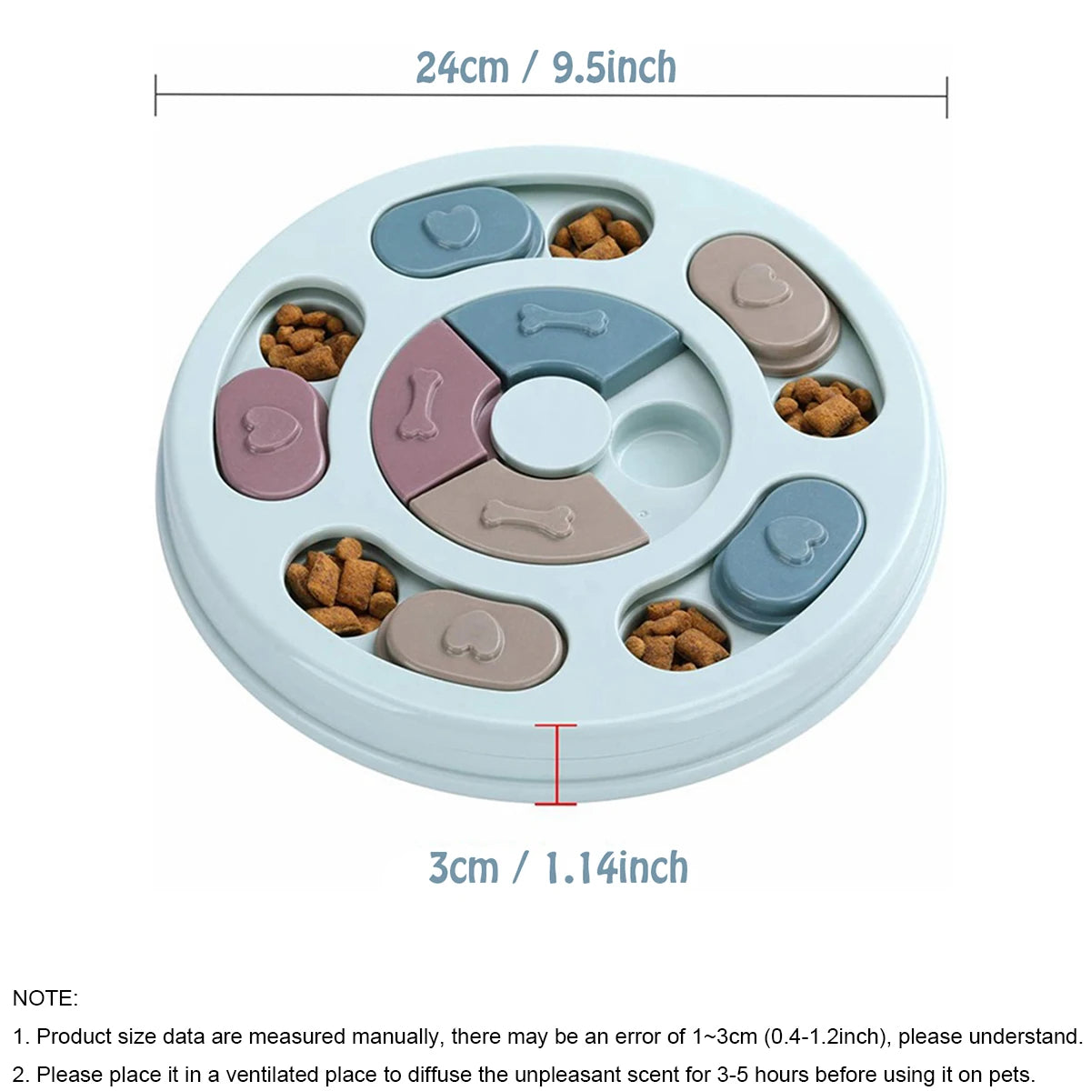 Interactive Dog Toy with Food Dispenser