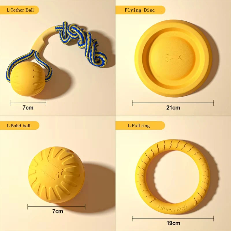 4-Piece Interactive Dog Toy Set