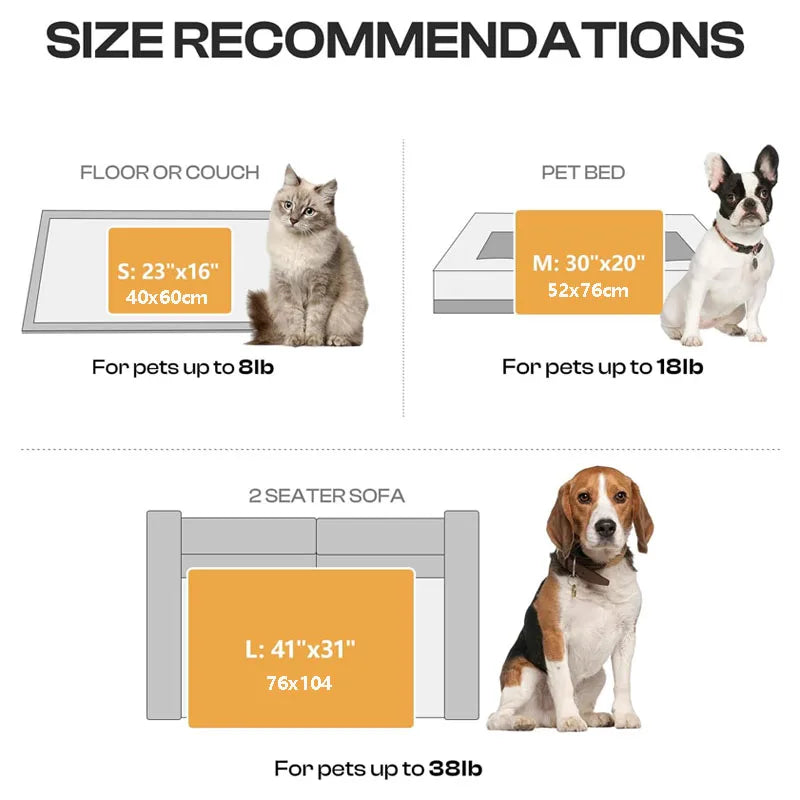 2-Pack Pet Blankets for Dogs & Cats