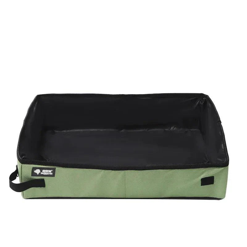 Portable Foldable Travel Litter Box for Cats