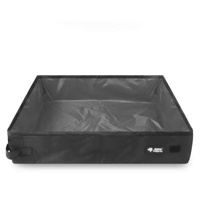 Portable Foldable Travel Litter Box for Cats