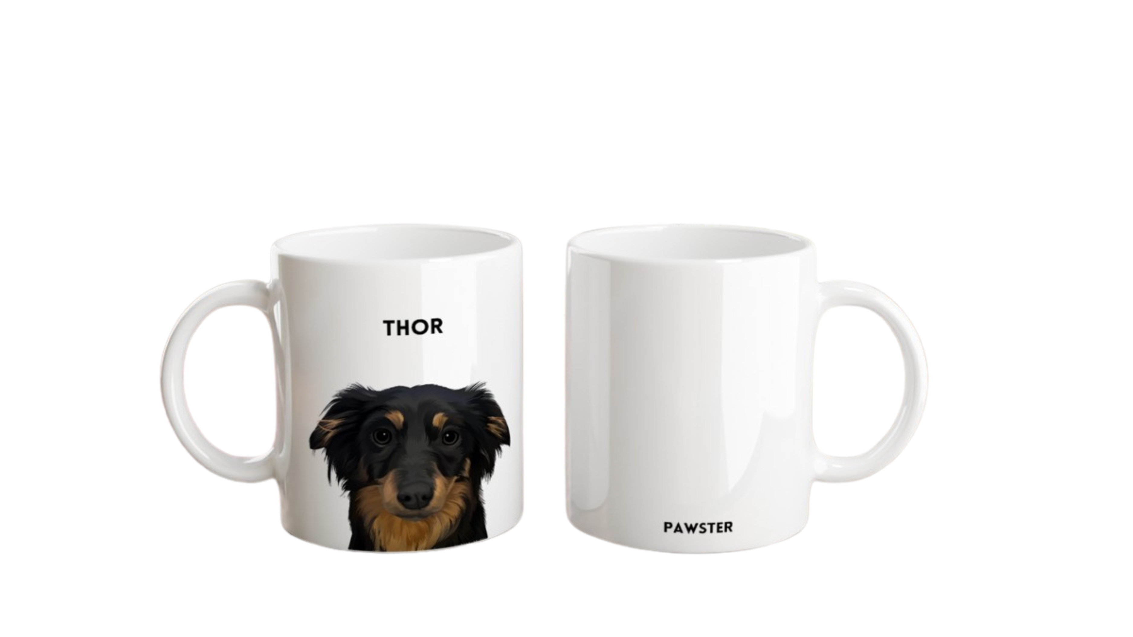 Personalized Pet Portrait Mug